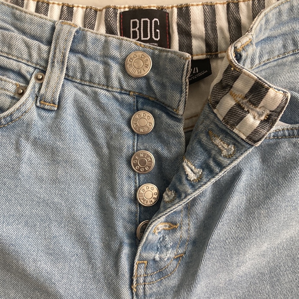 High waisted girl friend jeans from urban outfitters size 24